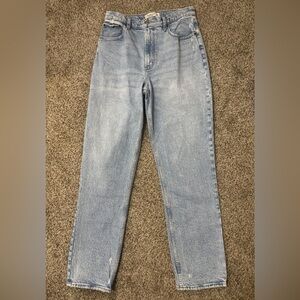 Abercrombie & Fitch Women’s The ‘90s Straight Curve Love Ultra High Rise Jeans